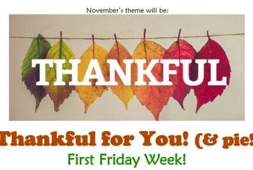 Pies and gratitude activities are the stars of First Friday Week in Downtown Camas