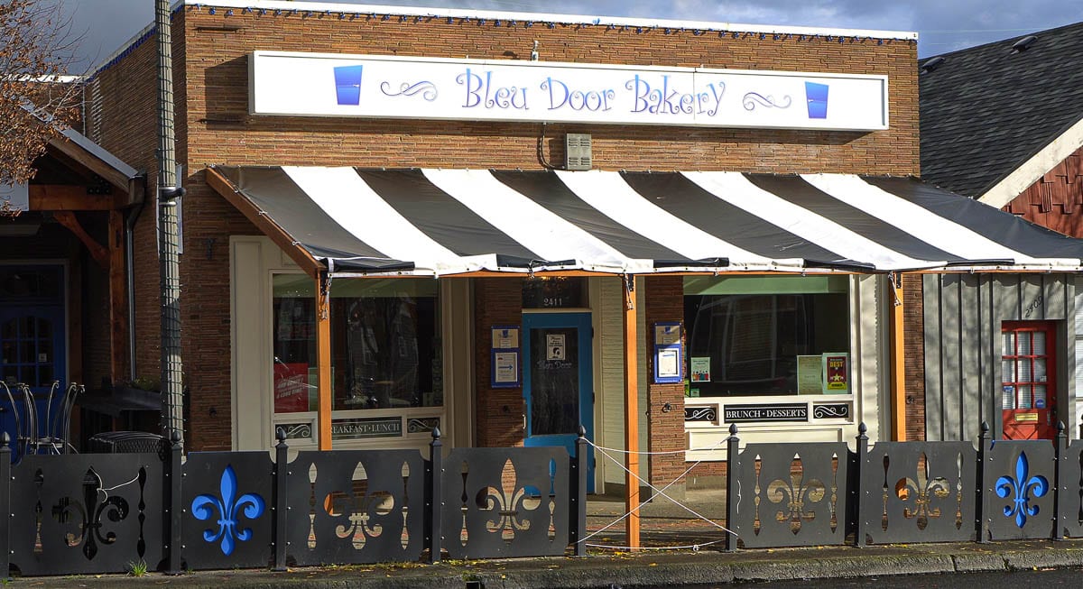 The coronavirus pandemic has made the owner and staff at Vancouver’s Bleu Door Bakery change how they operate, but that has not stopped them from doing some good and taking care of Clark County residents. Photo courtesy of Mitch Torres