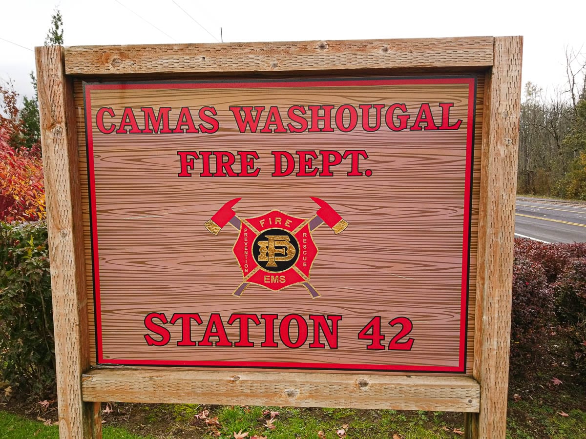 Station 42 in Grass Valley of Camas is normally only manned by two personnel. The Camas-Washougal Fire Department is seeking funding and authorization to hire four more personnel, in addition to five that were hired in 2019. Photo by John Ley