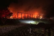 Large horse arena in Meadow Glade destroyed by fire