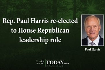 Rep. Paul Harris re-elected to House Republican leadership role