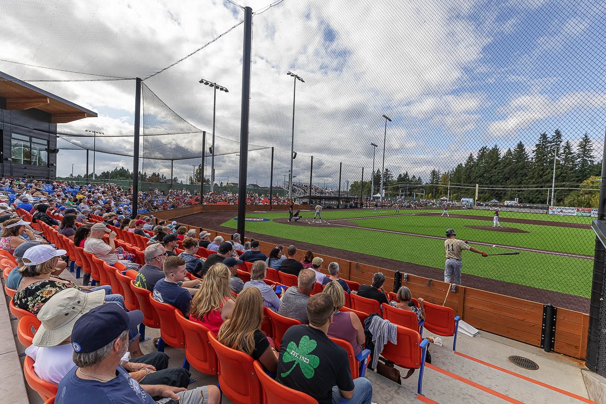 The Ridgefield Raptors announced their 2021 schedule this week and hope that fans will be able to attend games. Opening night is June 2. Photo by Mike Schultz