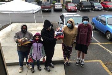 Those in need blessed at Fort Vancouver Terrace Apartments