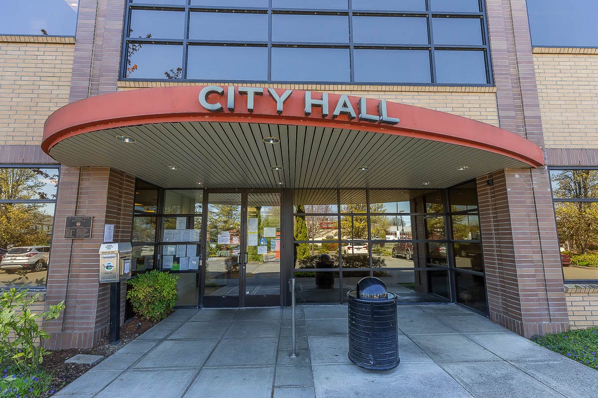 The city of Battle Ground reduced its financial obligations by paying off a general obligation bond used to pay for the City Hall building. Photo by Mike Schultz