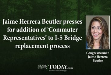 Jaime Herrera Beutler presses for addition of ‘Commuter Representatives’ to I-5 Bridge replacement process