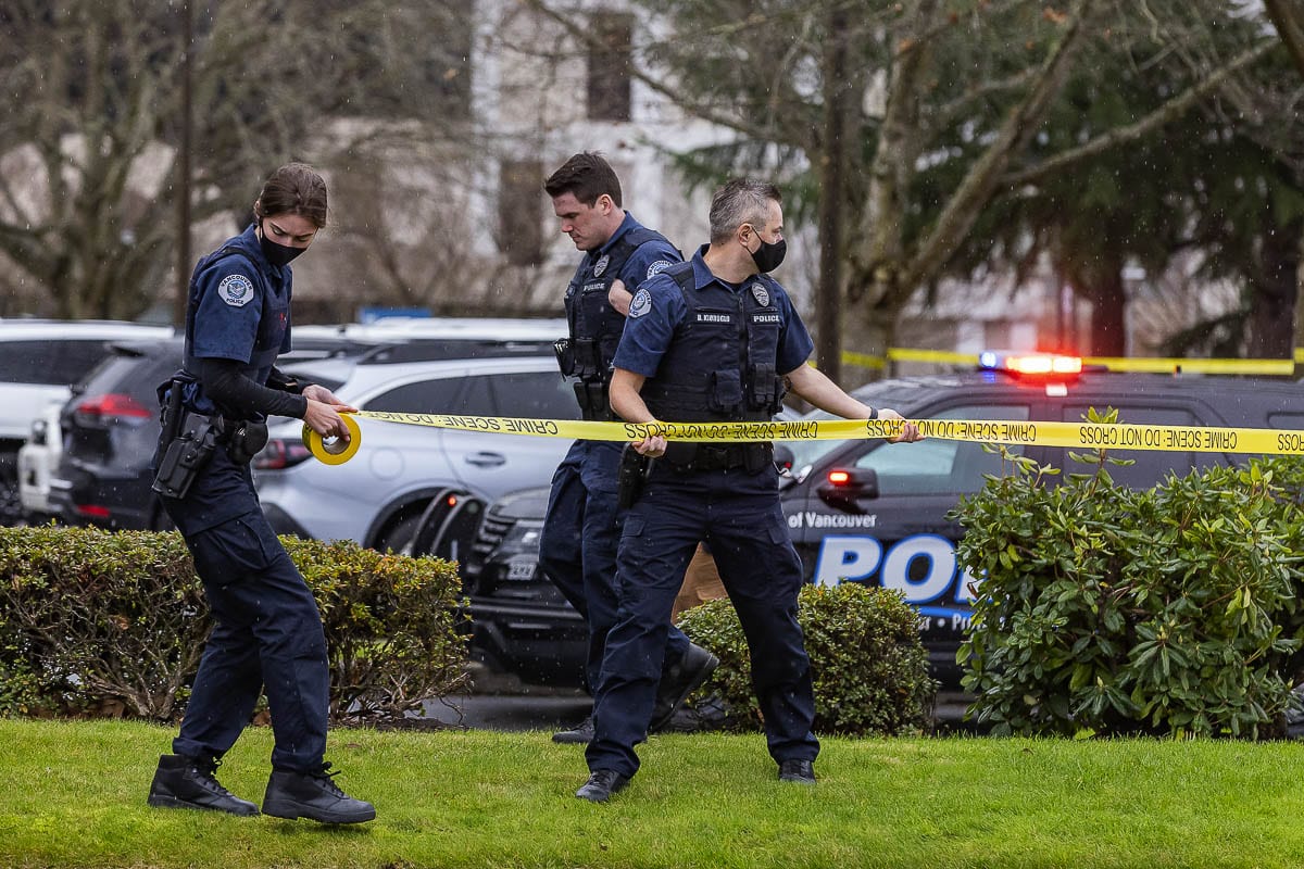 Two people have died from wounds they suffered in a shooting at a medical facility in Vancouver Tuesday. Photo by Mike Schultz