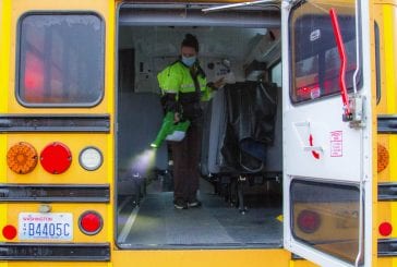Woodland Public Schools' transportation cooperative uses deep cleaning techniques, new rules, and technology