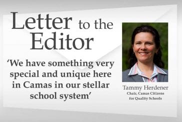 Letter: ‘We have something very special and unique here in Camas in our stellar school system’