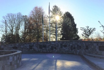 Commemorative bricks honor U.S. Veterans at the Battle Ground Veterans Memorial