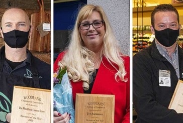 Woodland Chamber of Commerce awards individuals and business