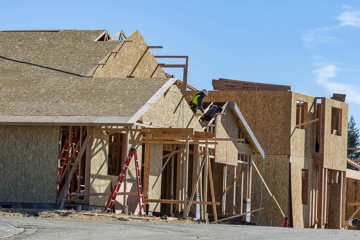 The majority of new homes being built in the Unincorporated Vancouver Urban Growth Area are single family houses of 1,200 or more square feet according to recent research. File photo