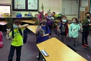 Woodland's first graders learn about one of the Pacific Northwest's biggest industries from an expert in the field