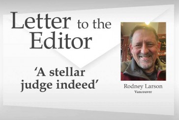 Letter: ‘A stellar judge indeed’