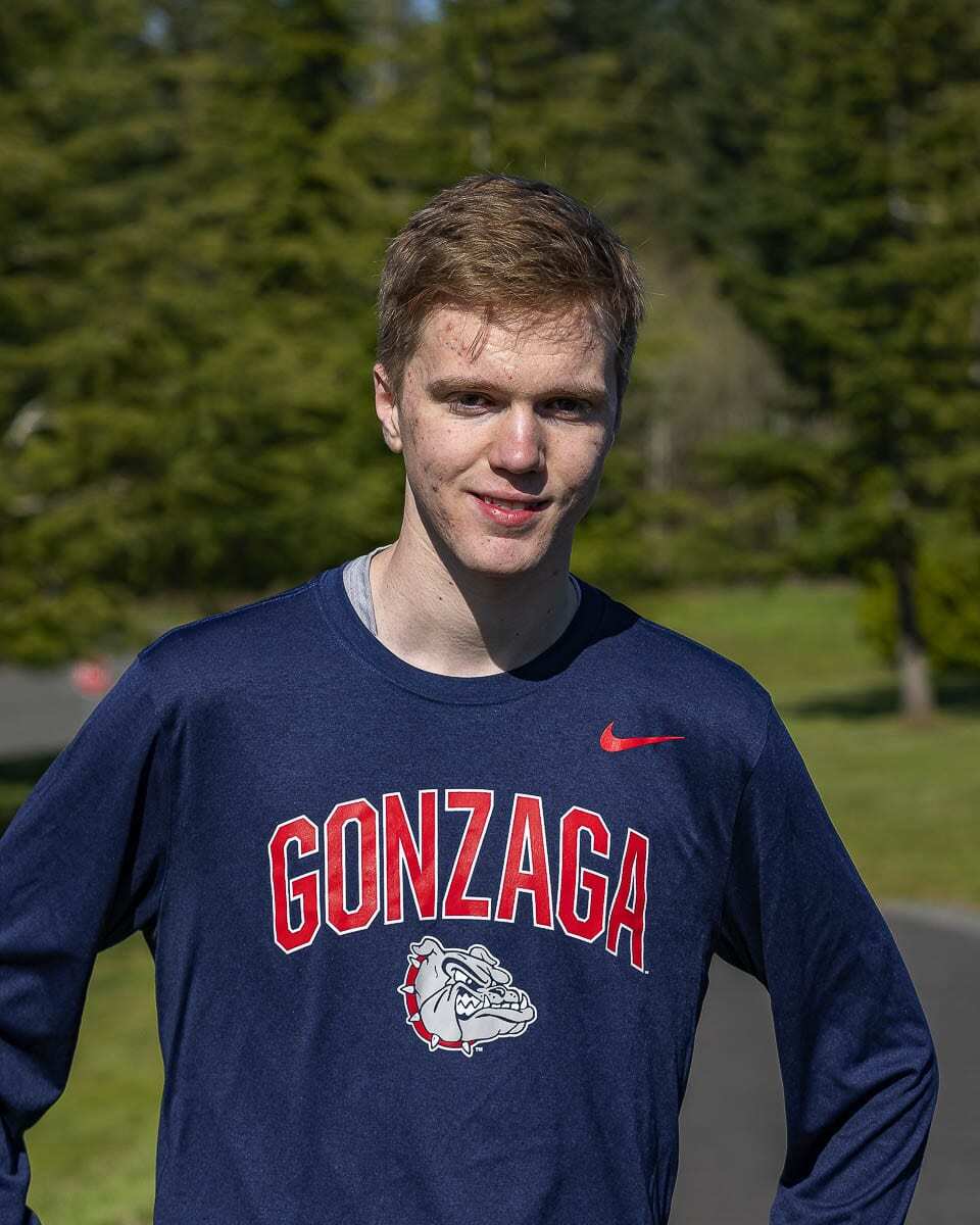 Sam Geiger kept his focus and maintained his training during the pandemic. That mentality, he said, will help the Camas senior become a better athlete in college, too. He has signed with Gonzaga cross country and track and field. Photo by Mike Schultz