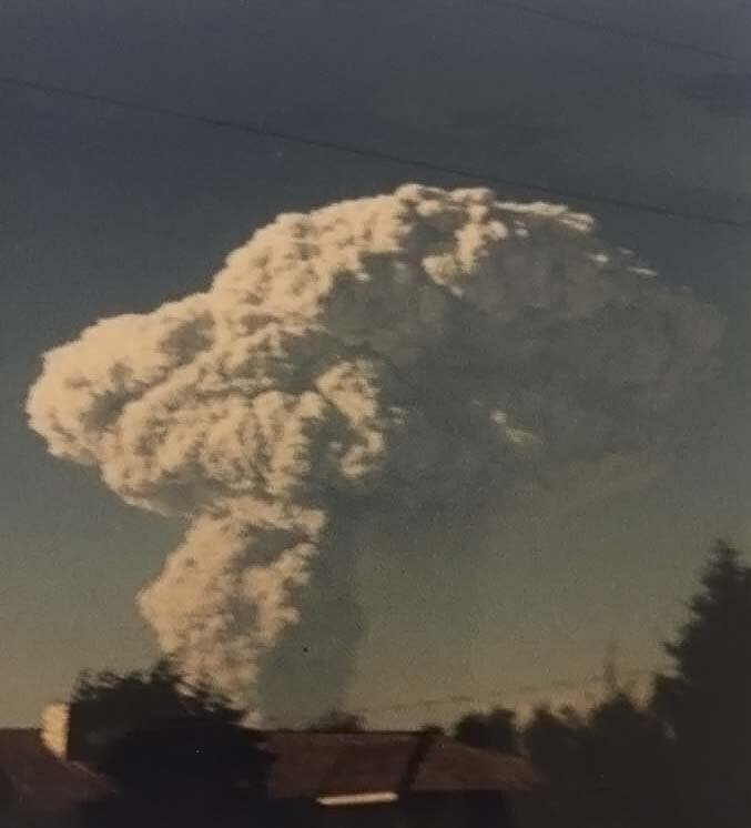 Mt. St. Helens’ eruption was one of the largest in recorded history, beginning with a 5.1 magnitude earthquake, which triggered a massive landslide; nearly a cubic mile. The landslide tore open the mountain, releasing the pressurized gas and ash inside. Photo courtesy Heidi Wetzler