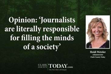 Opinion: ‘Journalists are literally responsible for filling the minds of a society’