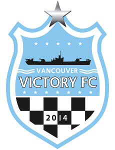 Vancouver Victory FC is set to return with a home soccer match on Saturday at Harmony Sports Complex. Logo courtesy Vancouver Victory FC