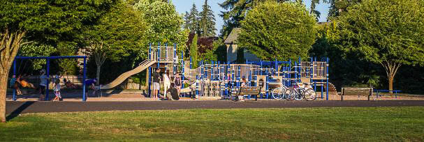 Vancouver Parks and Recreation picnic shelter reservations will open at 9 a.m. Tue., May 25 for events occurring between June 1 and Sept. 30, 2021, at four city parks including Fisher Basin Community Park (shown here). Photo courtesy of Vancouver Parks and Recreation
