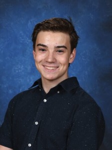 Senior Peter Schafer won a gold medal in the monologue category at the Washington State Thespian Excellence Awards. Photo courtesy of Ridgefield School District
