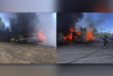 CCFR responds to Ridgefield barn fire