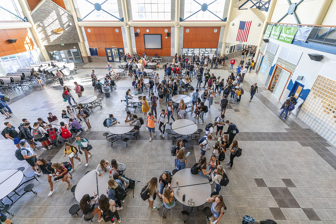 A lot has changed inside public schools since the opening day of the 2019-2020 school year, depicted in this photo at Hockinson High School. File photo