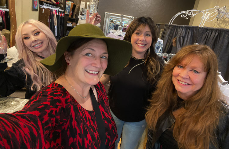 Third Thursdays are all about evening shopping, dining, sipping and activities geared to adults, making them a perfect date night or girls’ night out. Photo courtesy of Downtown Camas Association