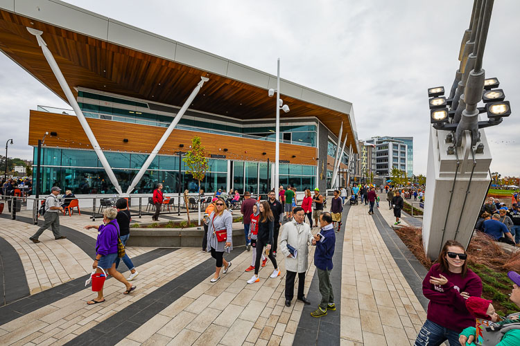 On Tuesday, Washington state returned to normal capacity and operations for individuals and businesses. This file photo shows area residents enjoying the Vancouver Waterfront. File photo
