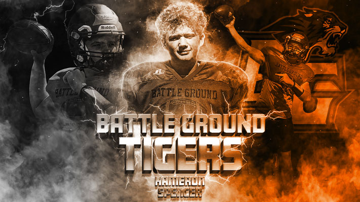 Quarterback Kameron Spencer made a great first impression with Battle Ground’s new coach Mark Oliverio during summer workouts and is poised for a breakout season with the Tigers.