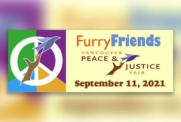 Furry Friends offers microchipping, educational information & merchandise for sale at the Peace and Justice Fair