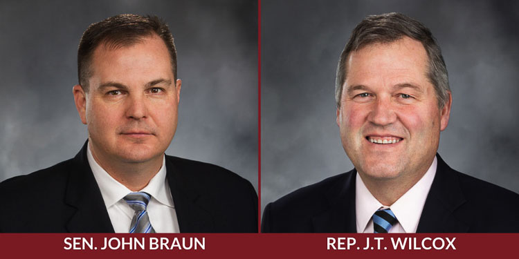 Sen. John Braun and Rep. J.T. Wilcox