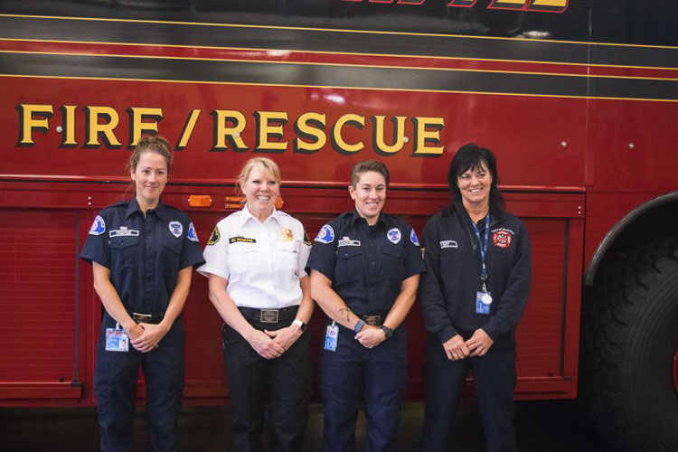 Female firefighters are expressing concerns over the impact of being required to get the COVID-19 vaccination. News reports indicate 140,000 women have had negative outcomes regarding their menstrual cycle after receiving the vaccination. Photo from Port of Seattle Fire Department
