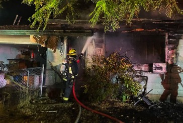 An adult female dies in house fire Saturday in Vancouver