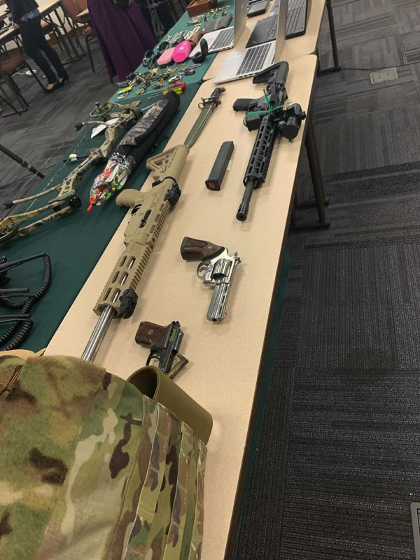 Anatoly Kutsar and Rachel Kaz-Clark were also in possession of many stolen weapons when law enforcement in Florida, as well as bail bonds agents from Vancouver, caught up to them. Photo courtesy Rachel Heimann Mercader/Naples Daily News