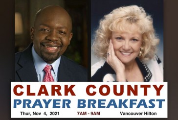 20th annual Clark County Prayer Breakfast scheduled for Thu., Nov. 4