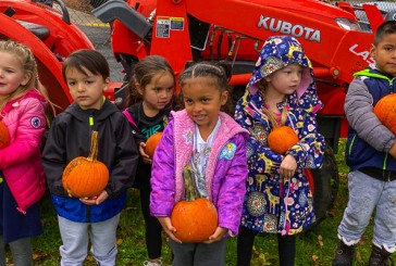 Washougal students enjoy Pumpkin Patch field trip at Hathaway Elementary playground