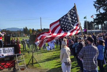 Anti-mandate rally attracts hundreds