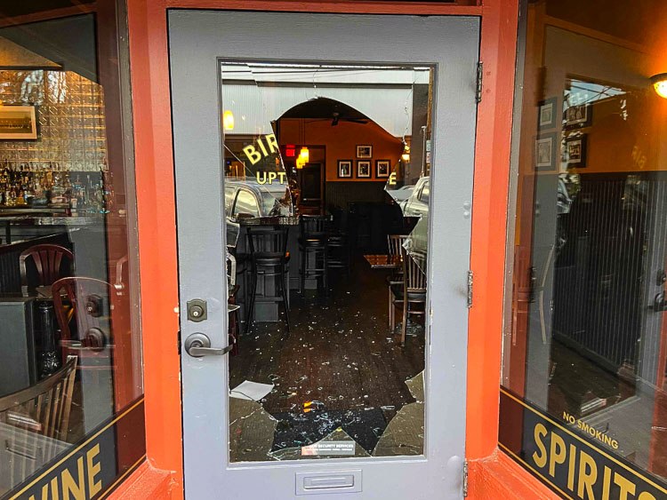 Four downtown Camas businesses were broken into around 4 a.m. Halloween morning