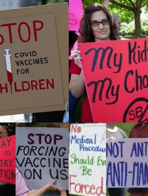 The ‘No Child Vax Mandate’’ and sign the petition event to end what organizers believe is medical health discrimination in Clark County is scheduled to take place Saturday from 11:30 a.m.-2 p.m.