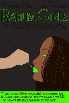 The Ridgefield High School Theatre department recently announced the return of live, in-person performances when they present D.W. Gregory’s gripping drama Radium Girls beginning Oct. 28.