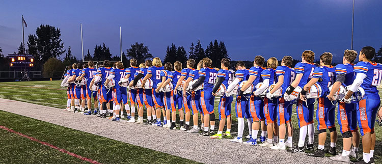 The Ridgefield Spudders moved to 6-0 this season, including 4-0 in the Class 2A Greater St. Helens League. Photo by Paul Valencia