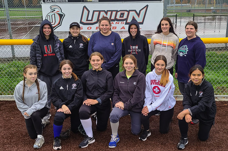 The Union Titans won the district championship and are the No. 3 seed at this week’s state slowpitch softball tournament. Photo by Paul Valencia