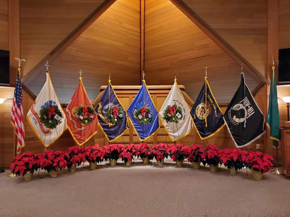 The Lewis and Clark Young Marines and Wreaths Across America are teaming up to honor veterans buried at Evergreen Memorial Gardens. Photo courtesy Lewis and Clark Young Marines