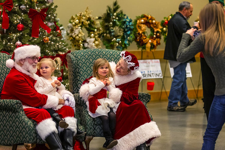 Those in attendance will have an opportunity to take photos with Santa. Photo courtesy city of Battle Ground