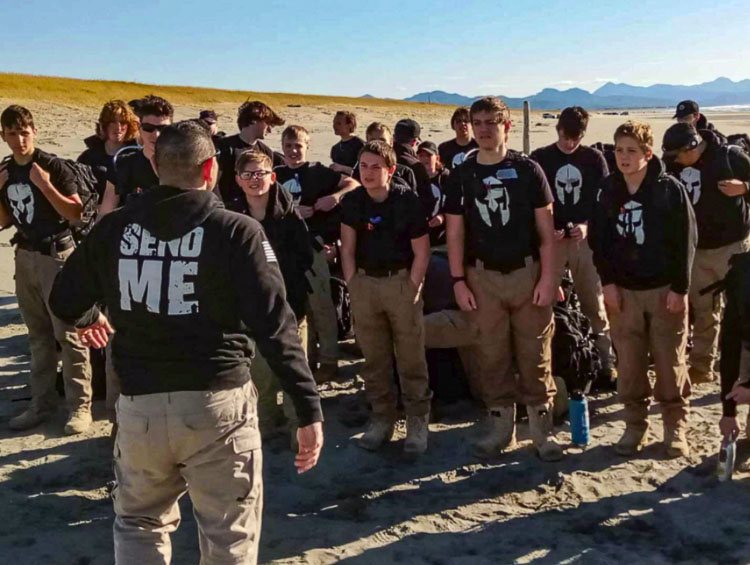 Eight weeks of intense physical and mental training taught self discipline, team work, and a desire to serve others. “Send me” became the rallying cry and the fourth class of 34 graduated from the Spartan Challenge. Graphic courtesy Flash Love Facebook