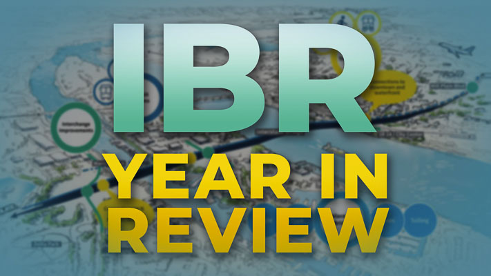 Number of lanes, tolling, transit and money all part of IBR discussions during the past year.