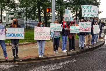 Evergreen School District students protest over sexual abuse and harassment allegations
