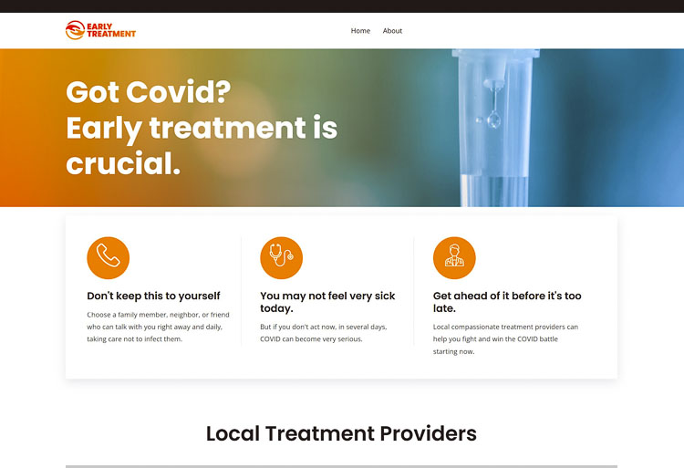 ClarkCovidHelp.com and EarlyTreatment.com now available as resources to the Clark County community.