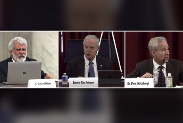 Watch Sen. Johnson's COVID panel with Drs. Robert Malone, Peter McCullough