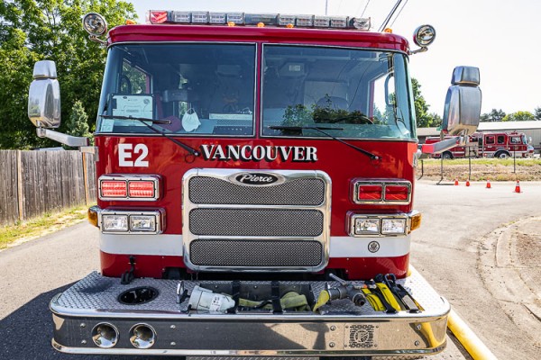 Crews from the Vancouver Fire Department were able to quickly extinguish a fire on New Year’s Day.