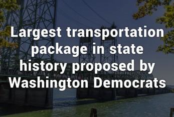 Largest transportation package in state history proposed by Washington Democrats